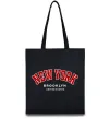 Эко-сумка NY Brooklyn Черный фото