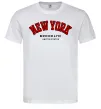Чоловіча футболка NY Brooklyn Білий фото