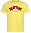 Чоловіча футболка NY Brooklyn Лимонний фото