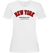Женская футболка NY Brooklyn Белый фото