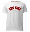Чоловіча преміум футболка NY Brooklyn Білий Чоловіча преміум футболка NY Brooklyn Білий фото