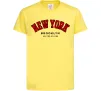 Дитяча футболка NY Brooklyn Лимонний Дитяча футболка NY Brooklyn Лимонний фото