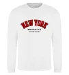 Свитшот NY Brooklyn Белый фото