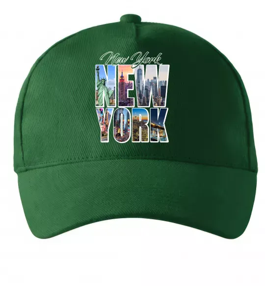 Кепка New York pictures Темно-зеленый фото