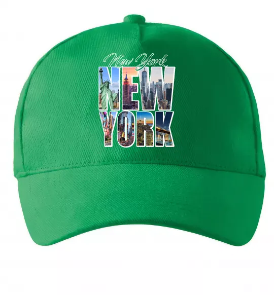 Кепка New York pictures Зеленый фото