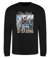 Свитшот New York pictures Черный фото