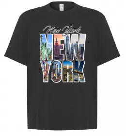 Футболка Оверсайз I LOVE NY Белый фото