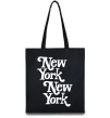 Эко-сумка New York New York Черный фото