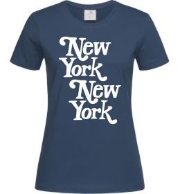 Женская футболка New York New York
