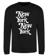 Свитшот New York New York Черный фото