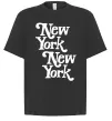 Футболка Оверсайз New York New York Черный фото