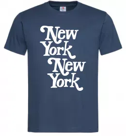 Чоловіча футболка New York New York Темно-синій фото