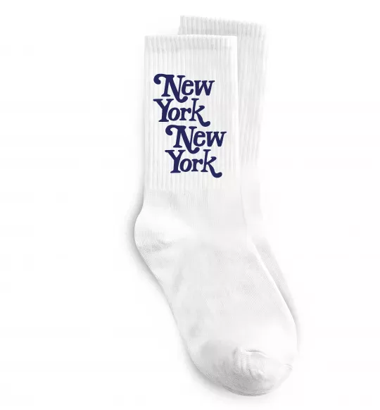 Шкарпетки New York New York Білий фото