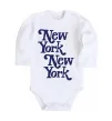 Дитячий бодік New York New York Білий фото