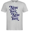Мужская футболка New York New York Серый фото