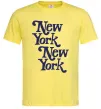 Мужская футболка New York New York Лимонный фото
