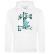 Мужская толстовка (худи) New York Liberty Белый фото