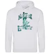 Мужская толстовка (худи) New York Liberty Серый меланж фото