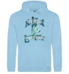 Чоловіча толстовка (худі) New York Liberty Блакитний фото