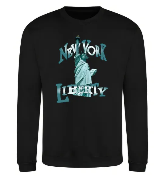 Свитшот New York Liberty Черный фото