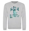 Свитшот New York Liberty Серый меланж фото