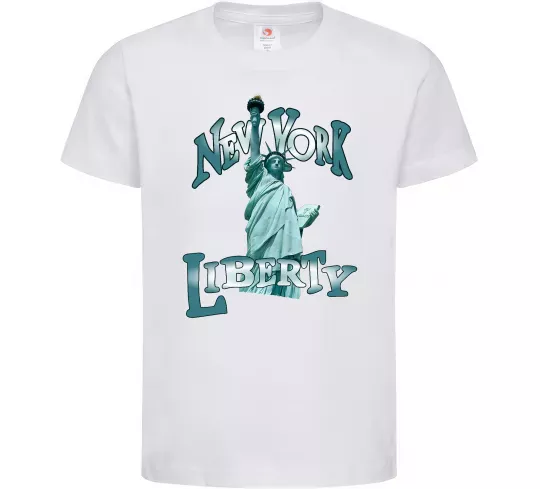 Детская футболка New York Liberty Белый фото