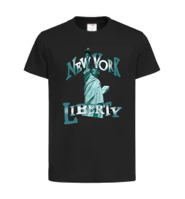 Детская футболка New York Liberty Черный фото