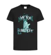 Детская футболка New York Liberty Черный фото