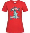 Жіноча футболка New York Liberty Червоний фото