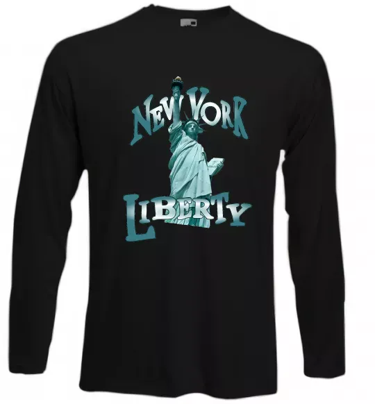 Лонгслив New York Liberty Черный фото