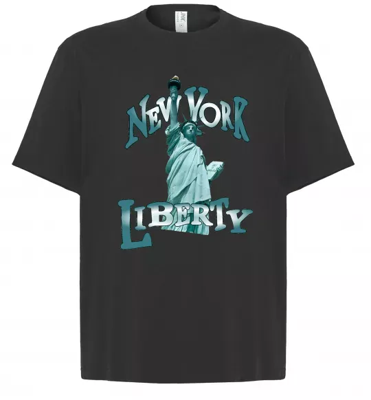Футболка Оверсайз New York Liberty Черный фото