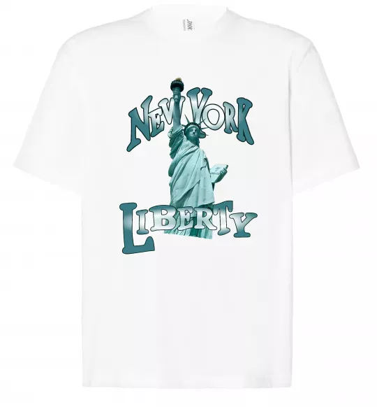Футболка Оверсайз New York Liberty Белый фото