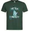 Мужская футболка New York Liberty Темно-зеленый фото