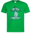 Мужская футболка New York Liberty Зеленый фото