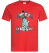 Мужская футболка New York Liberty Красный фото