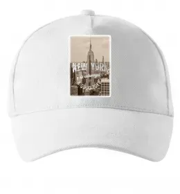 Кепка New York city напис Белый фото