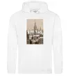 Женская толстовка (худи) New York is always good idea Белый фото