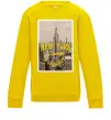 Детский Свитшот New York is always good idea Солнечно желтый фото