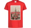 Детская футболка New York is always good idea Красный фото