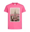 Детская футболка New York is always good idea Ярко-розовый фото
