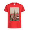 Детская футболка New York is always good idea Красный фото