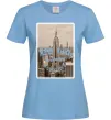 Женская футболка New York is always good idea Голубой фото