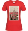 Женская футболка New York is always good idea Красный фото