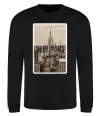 Свитшот New York is always good idea Черный фото