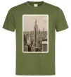 Чоловіча футболка New York is always good idea Оливковий фото