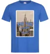 Чоловіча футболка New York is always good idea Яскраво-синій фото