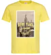 Чоловіча футболка New York is always good idea Лимонний фото