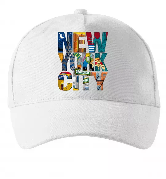 Кепка New York city напис Белый фото