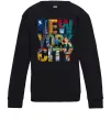 Детский Свитшот New York city напис Черный фото