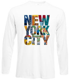Лонгслів New York city напис